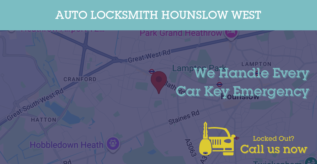 Auto Locksmith Services in Hounslow West - TW postcode