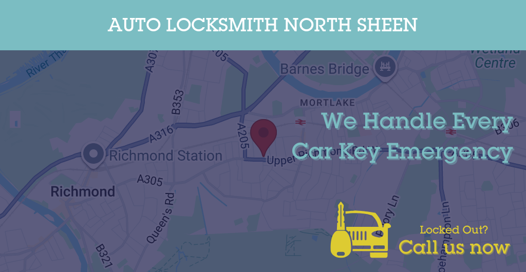 Auto Locksmith Services in North Sheen - TW postcode