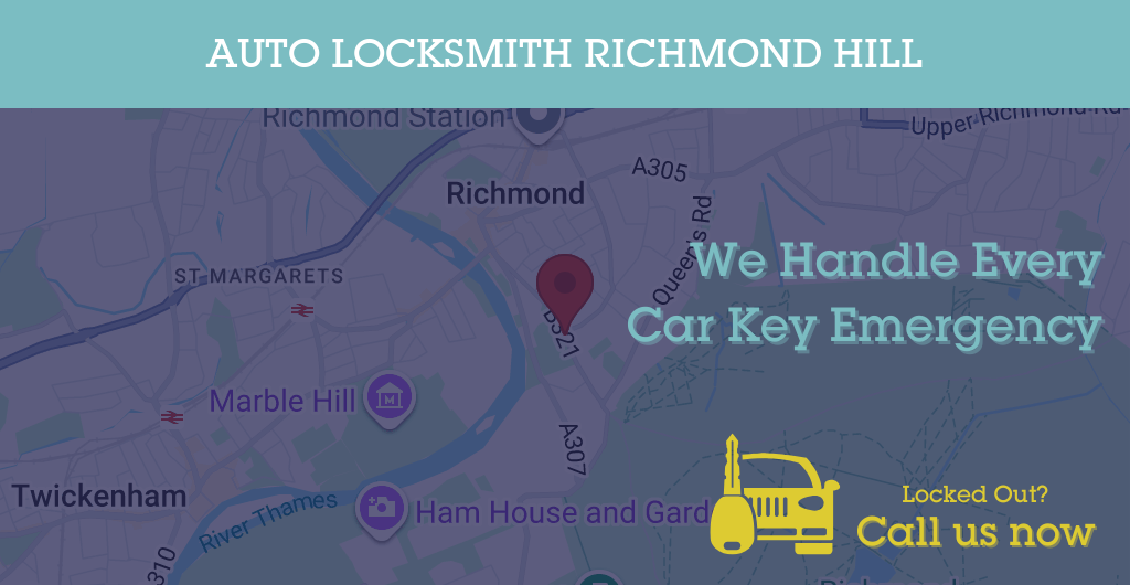 Auto Locksmith Services in Richmond Hill - TW postcode