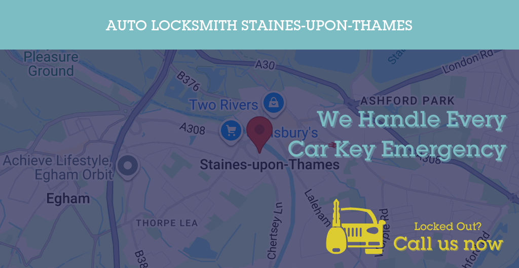 Auto Locksmith Services in Staines-upon-Thames - TW postcode