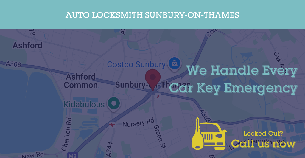 Auto Locksmith Services in Sunbury-on-Thames - TW postcode